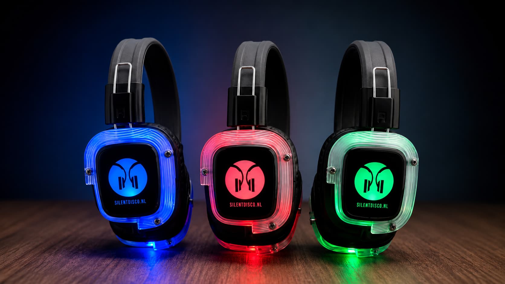 Silent disco assortiment